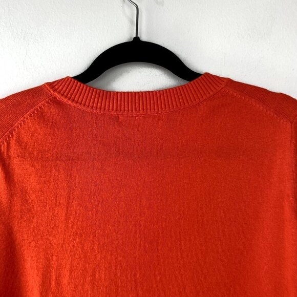 Boden Logan Pullover Wool Sweater Orange S - Picture 8 of 10